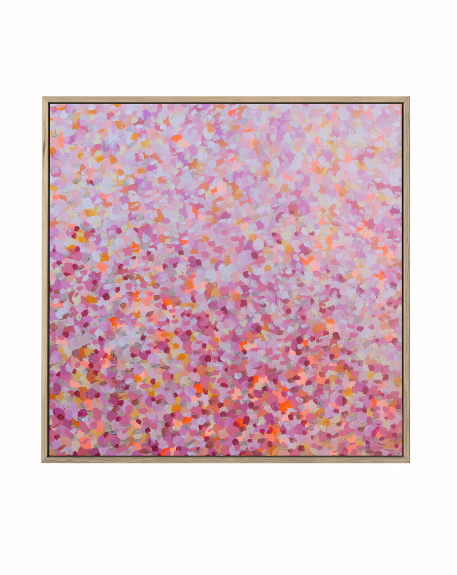 Flower Rush by Katherine Spiller | Framed Canvas Art Print from Olive et Oriel where you can shop wallpaper and artworks online