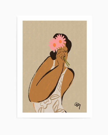 Flower Tinted Glasses by Arty Guava | Art Print from Olive et Oriel where you can shop wallpaper and artworks online