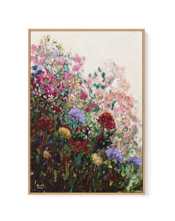 Flower Vintage by Meredith Howse | Framed Canvas Wall Art