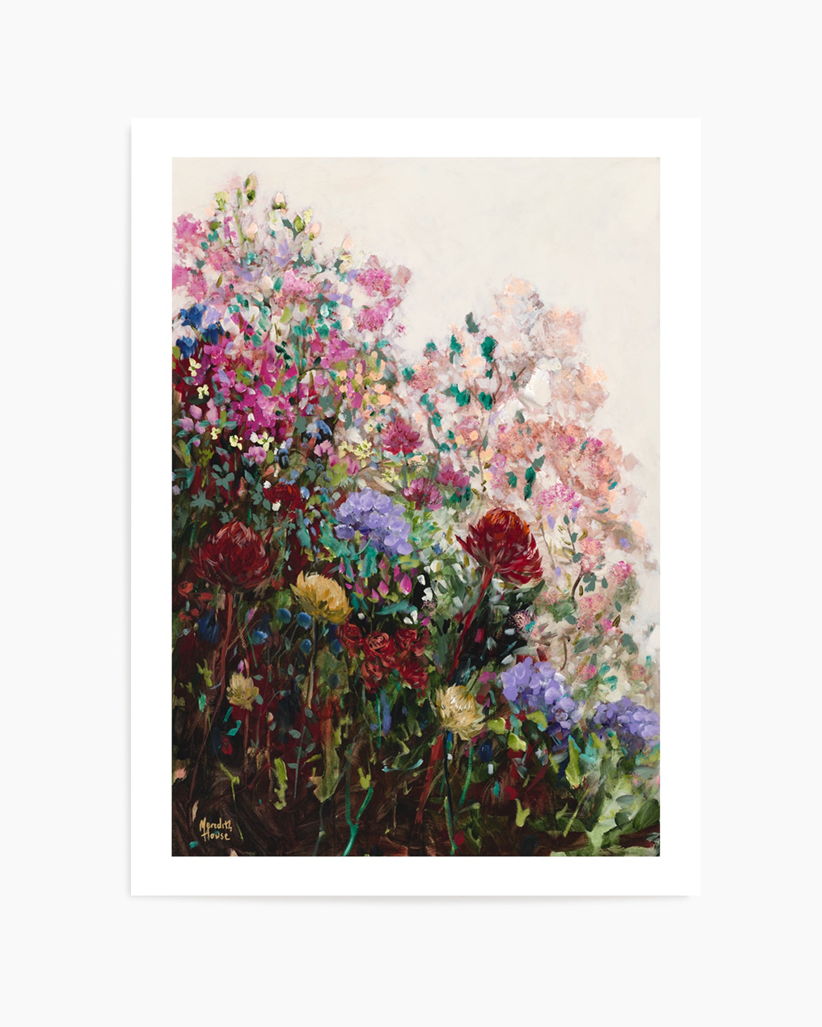 Flower Vintage by Meredith Howse | Art Print