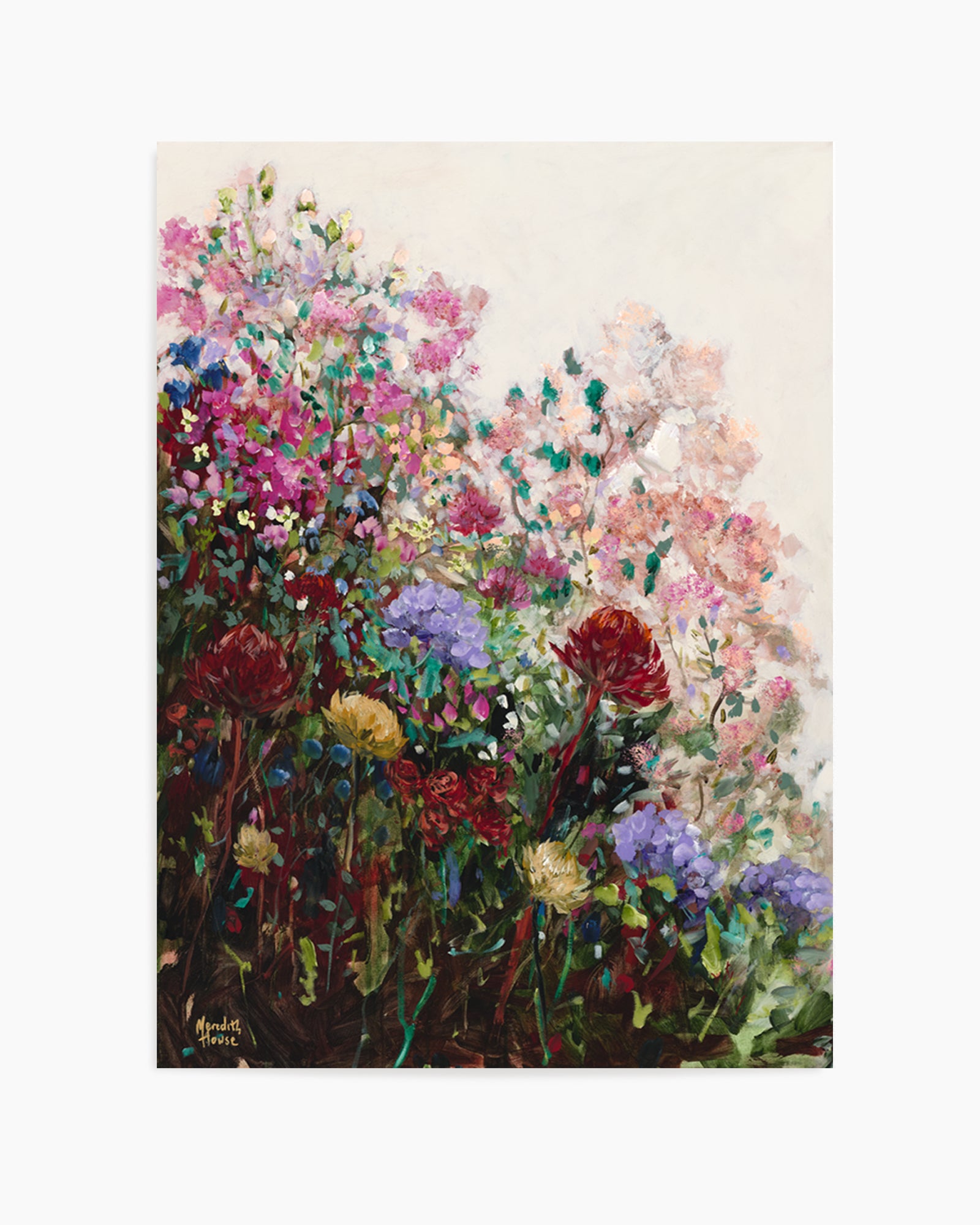 Flower Vintage by Meredith Howse | Art Print