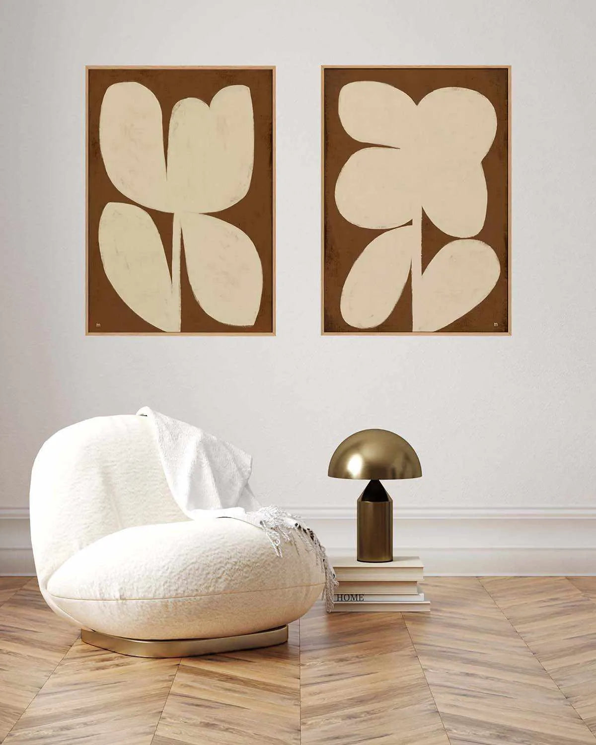 Flower I by Marco Marella | Framed Canvas Art Print from Olive et Oriel where you can shop wallpaper and artworks online