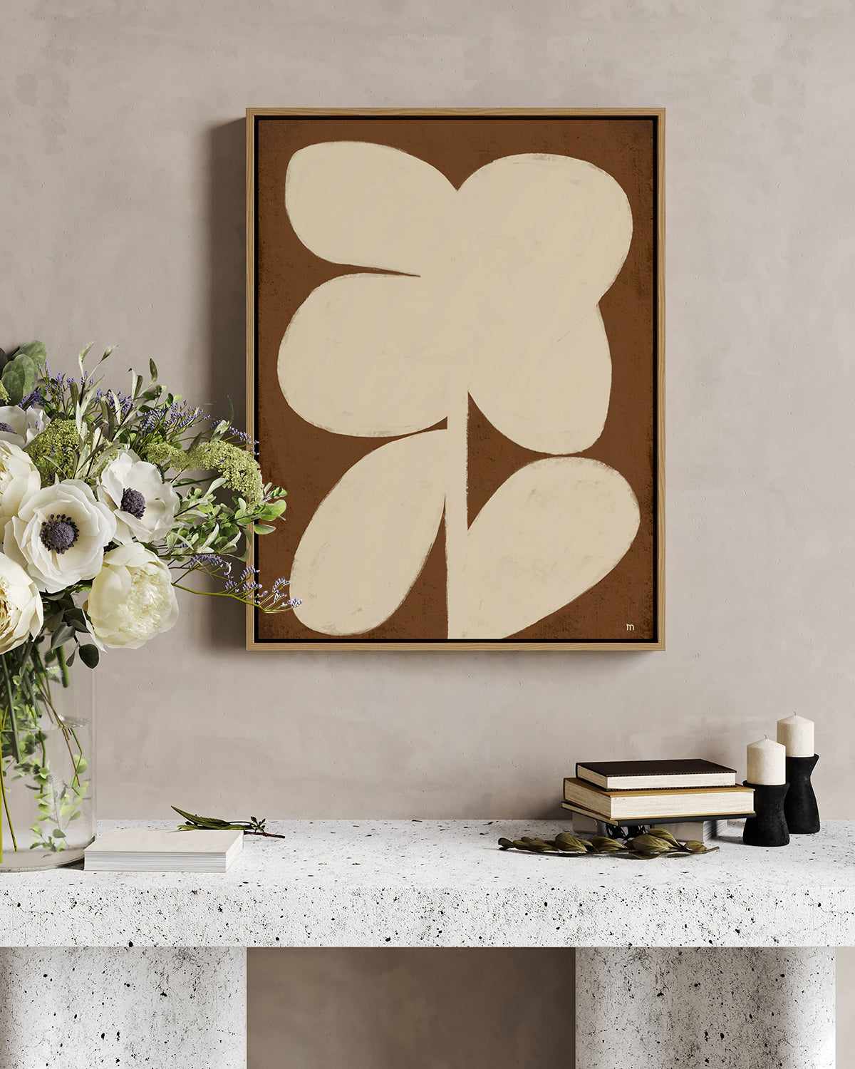 Flower II by Marco Marella | Framed Canvas Art Print