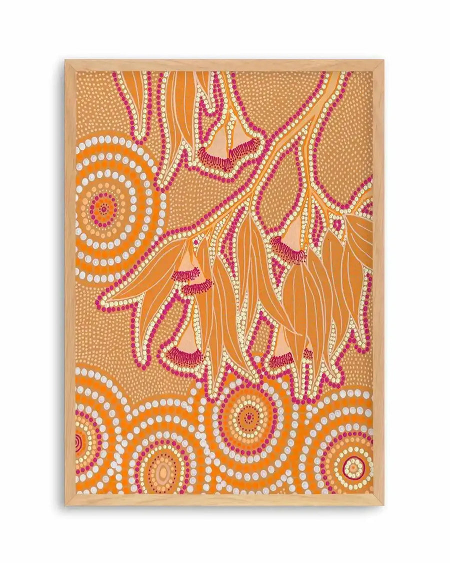 Flowering Gum By Domica Hill | Art Print from Olive et Oriel where you can shop wallpaper and artworks online