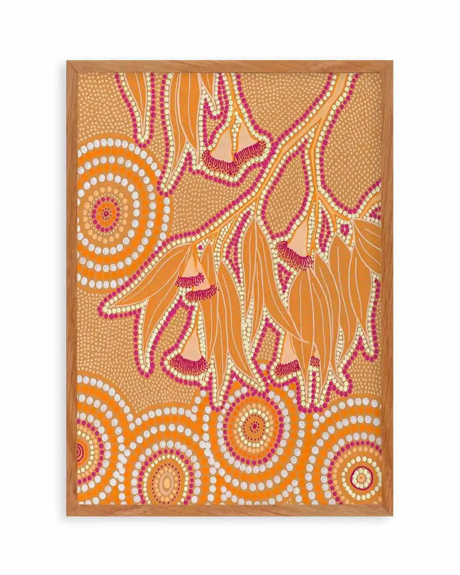 Flowering Gum By Domica Hill | Art Print from Olive et Oriel where you can shop wallpaper and artworks online