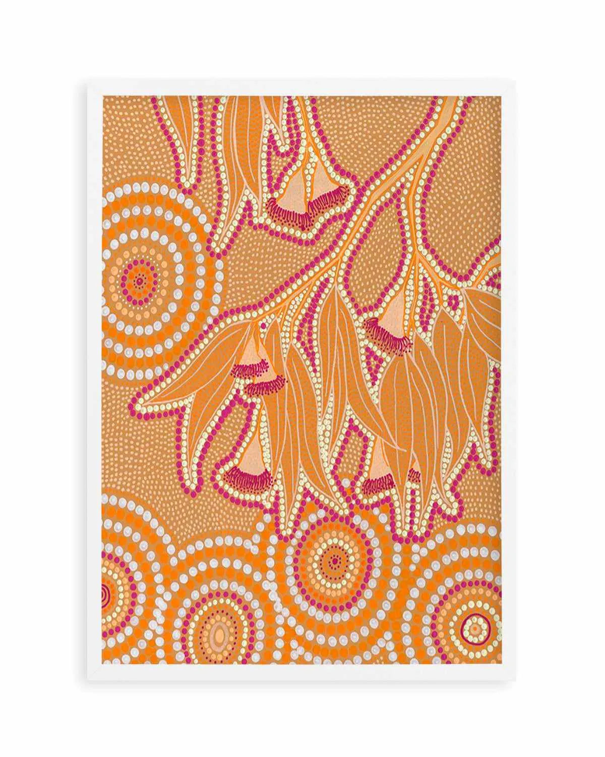 Flowering Gum By Domica Hill | Art Print from Olive et Oriel where you can shop wallpaper and artworks online