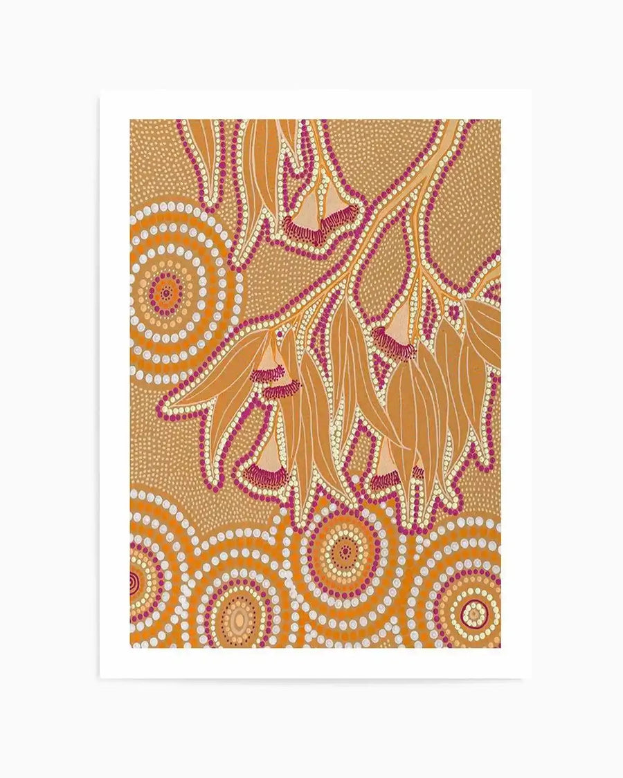 Flowering Gum By Domica Hill | Art Print from Olive et Oriel where you can shop wallpaper and artworks online
