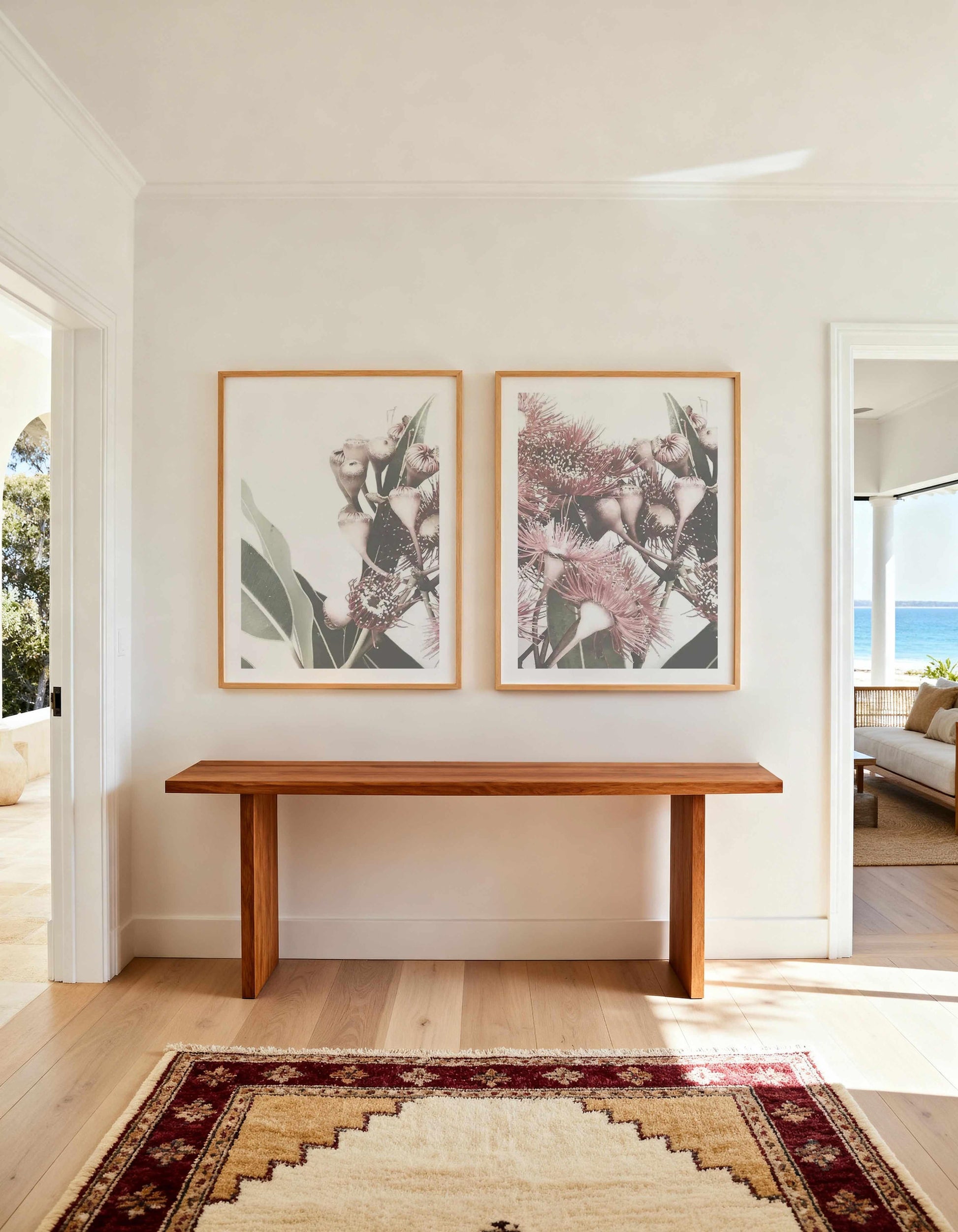 Flowering Gum I & II Art Print Set of 2 | Matching Wall Art from Olive et Oriel where you can shop wallpaper and artworks online