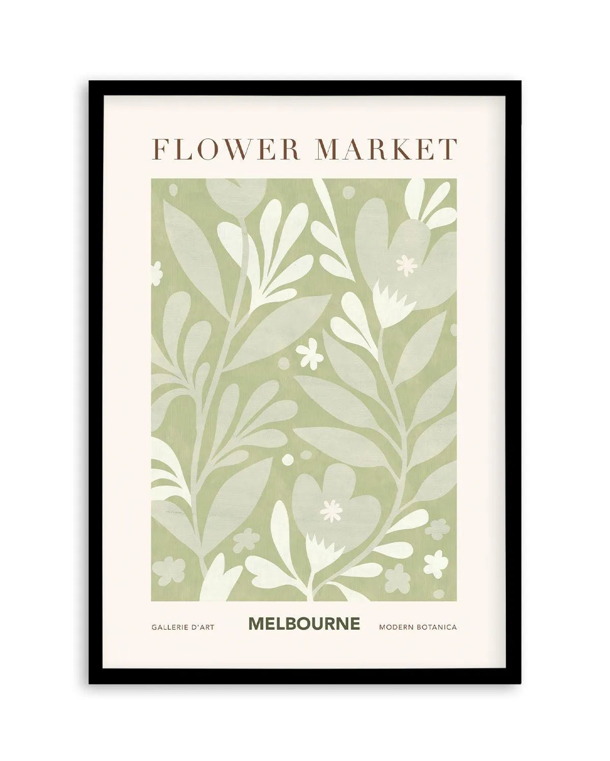 Flower Market Melbourne Art Print from Olive et Oriel where you can shop wallpaper and artworks online