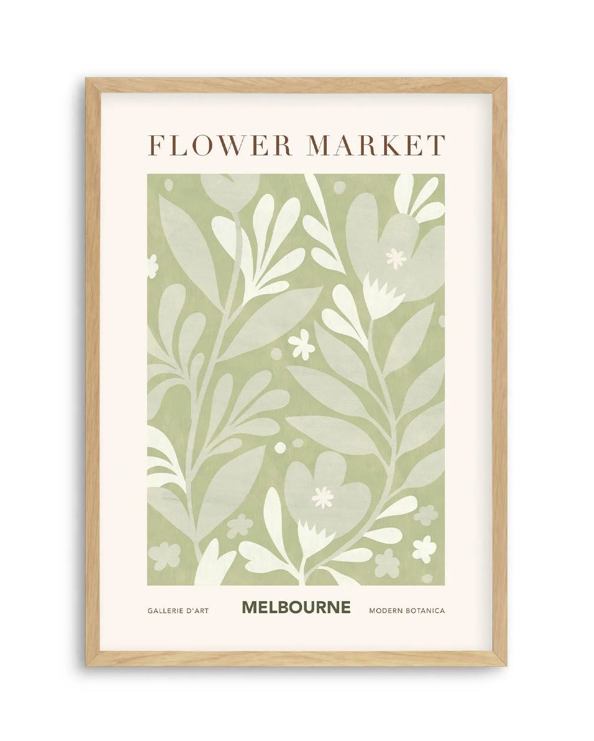 Flower Market Melbourne Art Print from Olive et Oriel where you can shop wallpaper and artworks online