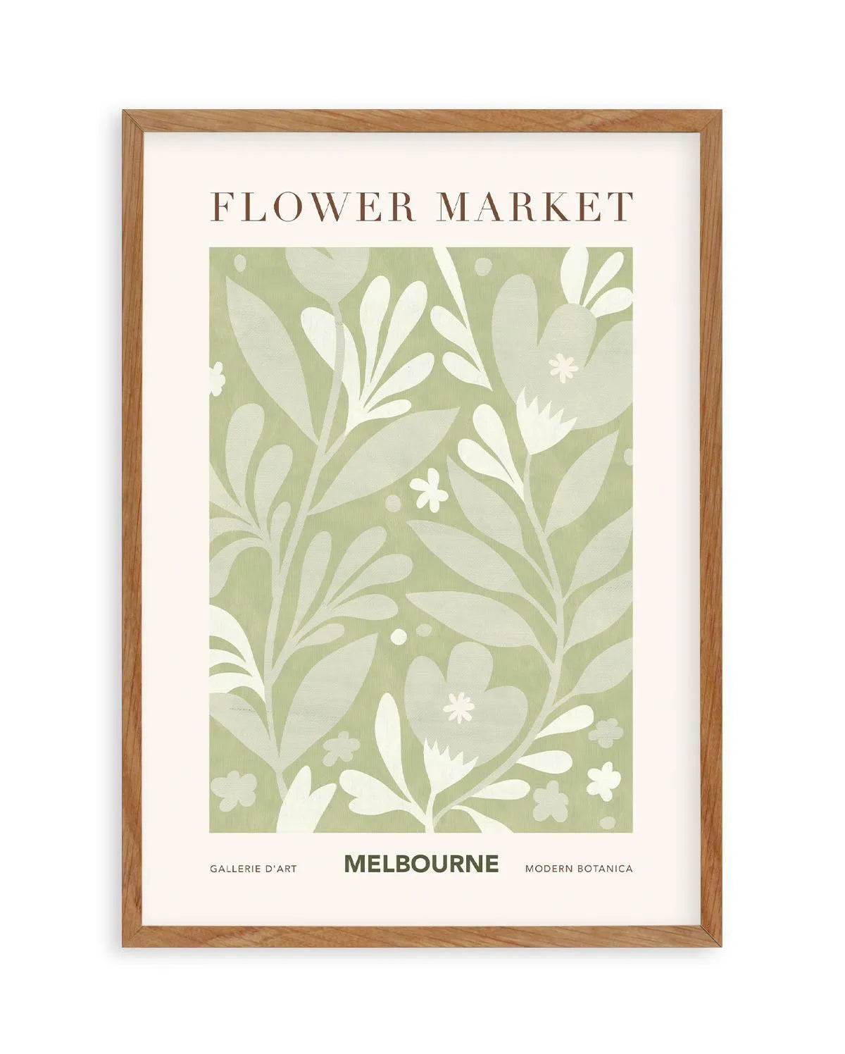 Flower Market Melbourne Art Print from Olive et Oriel where you can shop wallpaper and artworks online