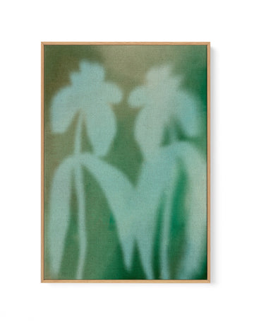 Flowers Dream 1 by Shatha Al Dafai | Framed Canvas Art Print