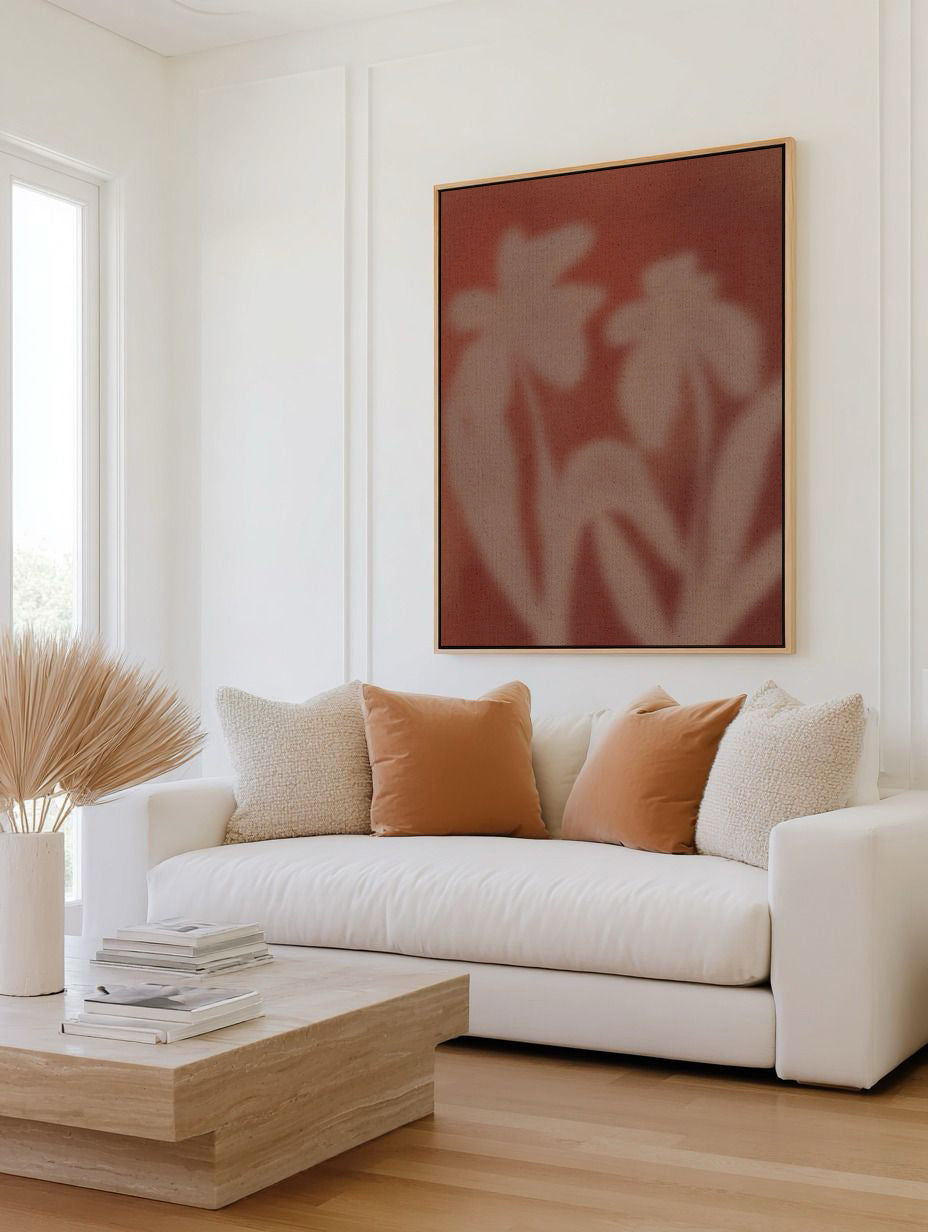 Flowers Dream 2 by Shatha Al Dafai | Framed Canvas Art Print