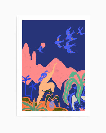 Fly South by Arty Guava | Art Print from Olive et Oriel where you can shop wallpaper and artworks online