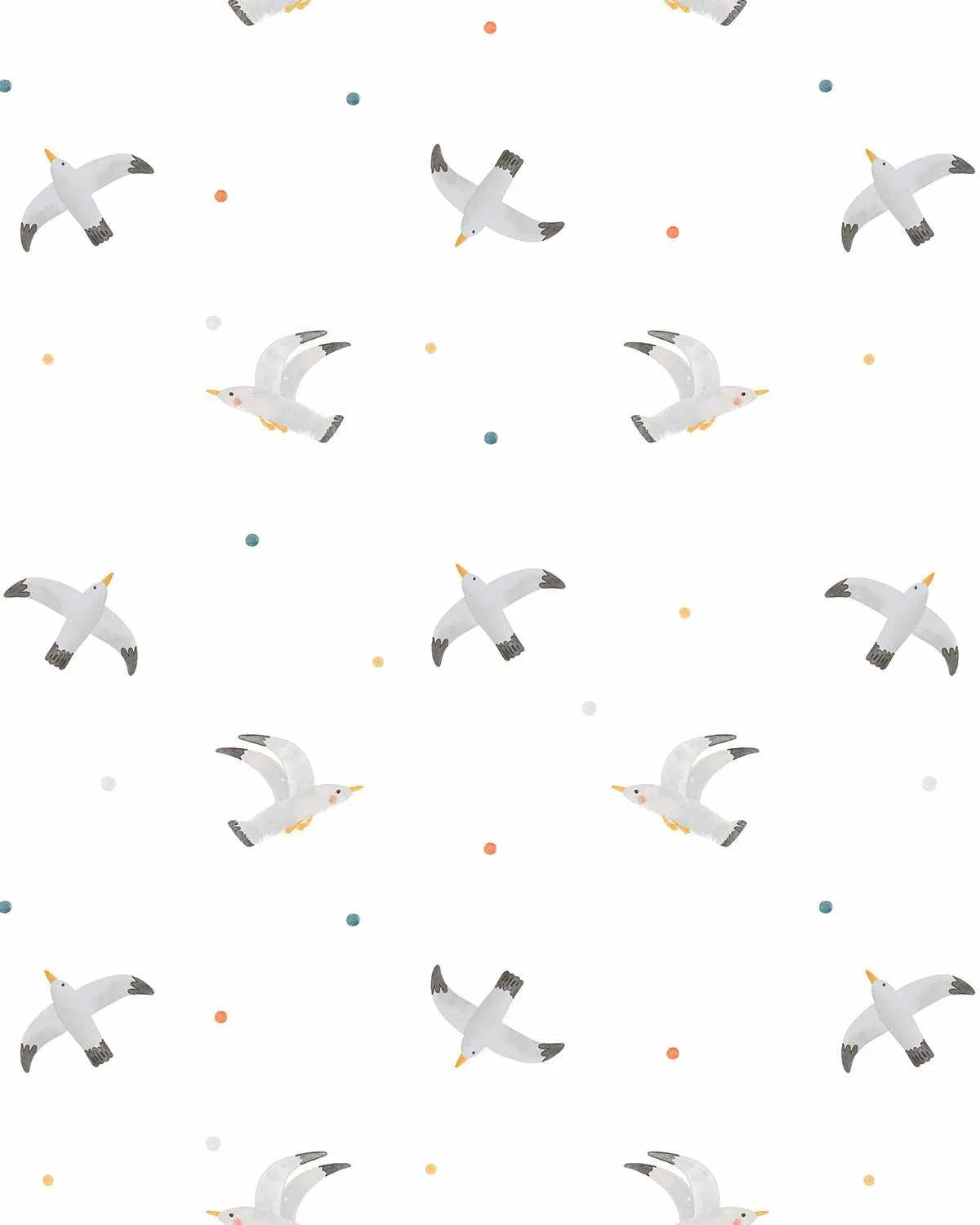 Flying High Wallpaper from Olive et Oriel where you can shop wallpaper and artworks online