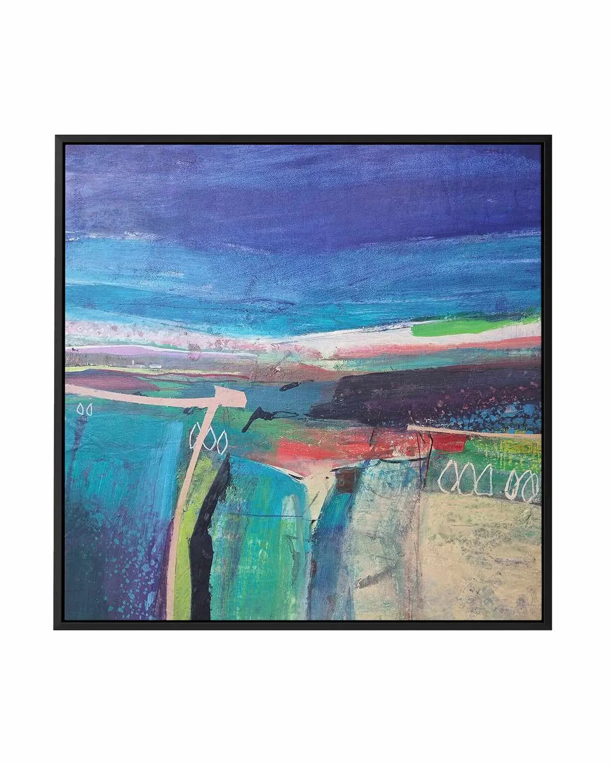 Flying Low III by Andrew Kinmont | Framed Canvas Art Print from Olive et Oriel where you can shop wallpaper and artworks online