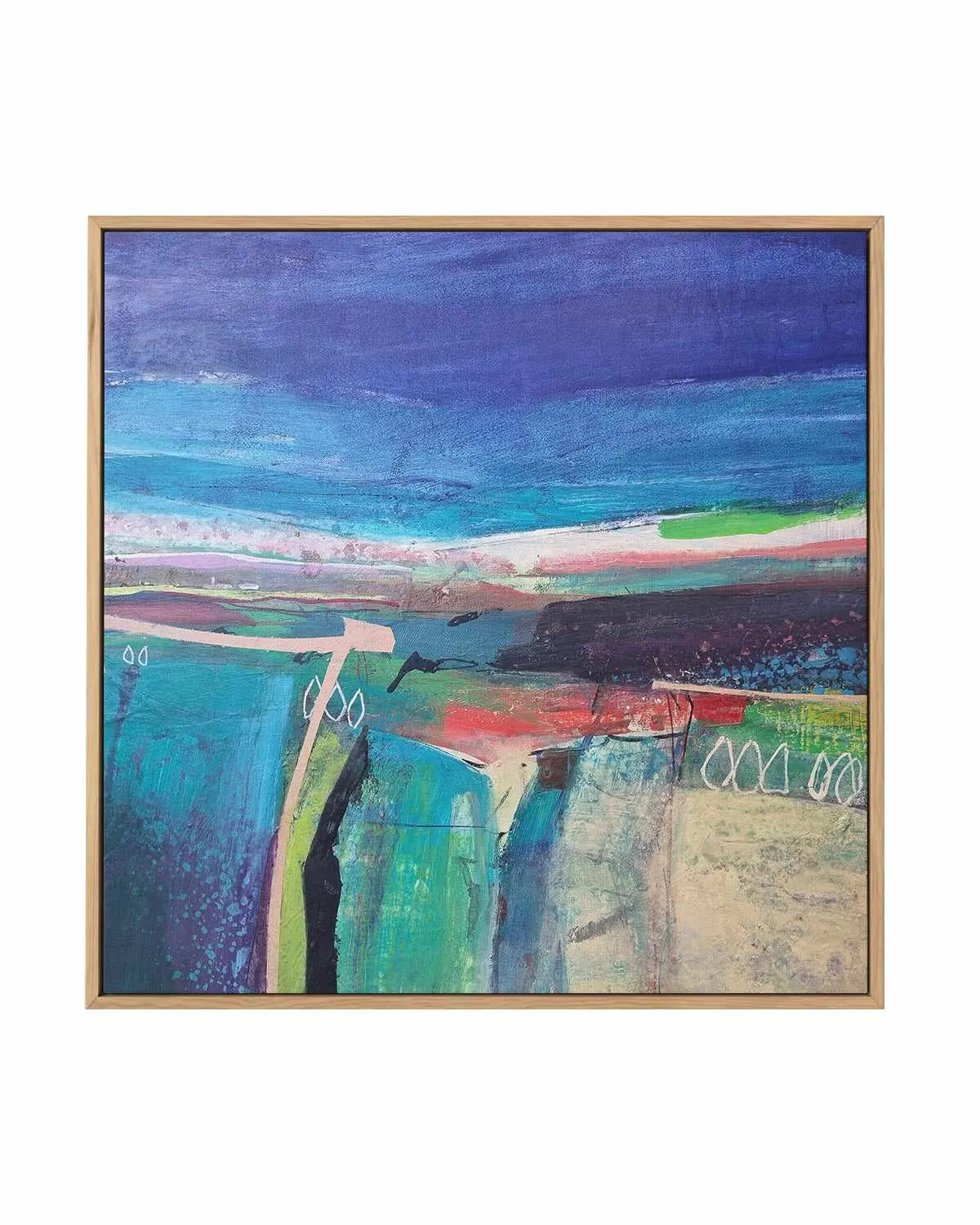 Flying Low III by Andrew Kinmont | Framed Canvas Art Print from Olive et Oriel where you can shop wallpaper and artworks online