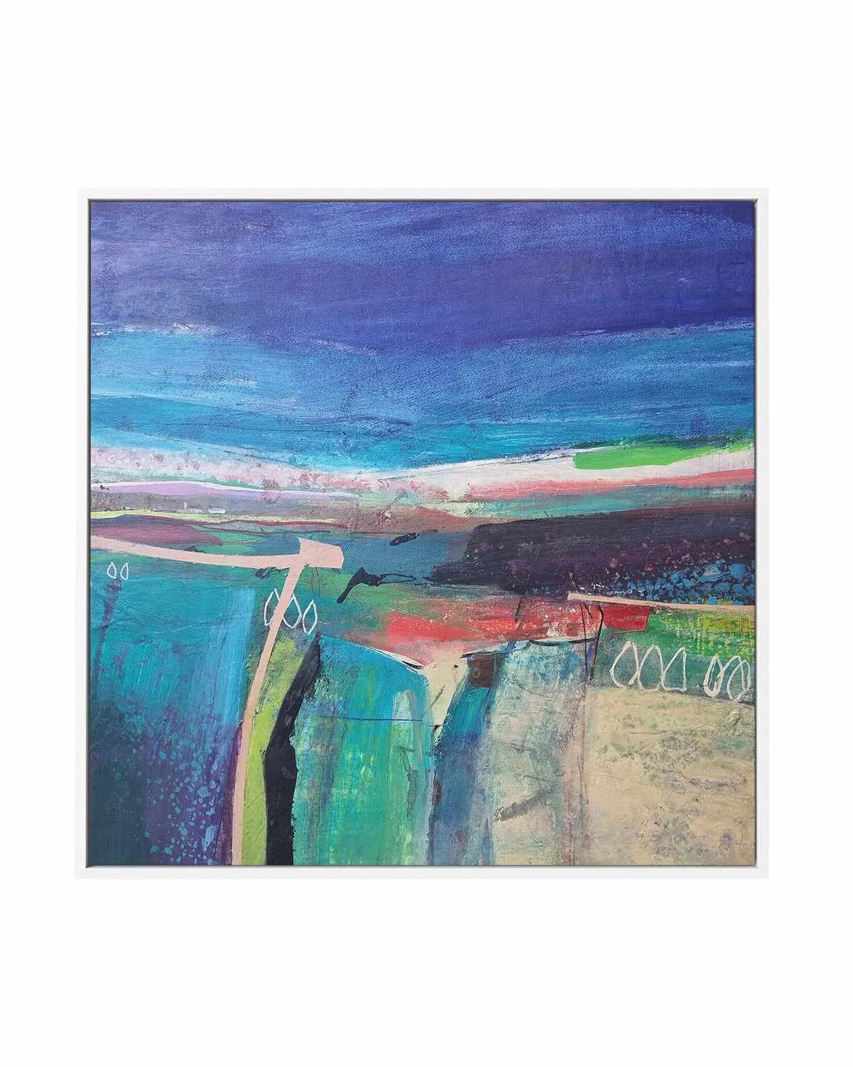 Flying Low III by Andrew Kinmont | Framed Canvas Art Print from Olive et Oriel where you can shop wallpaper and artworks online