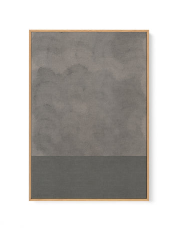 Fog by Shatha Al Dafai | Framed Canvas Art Print