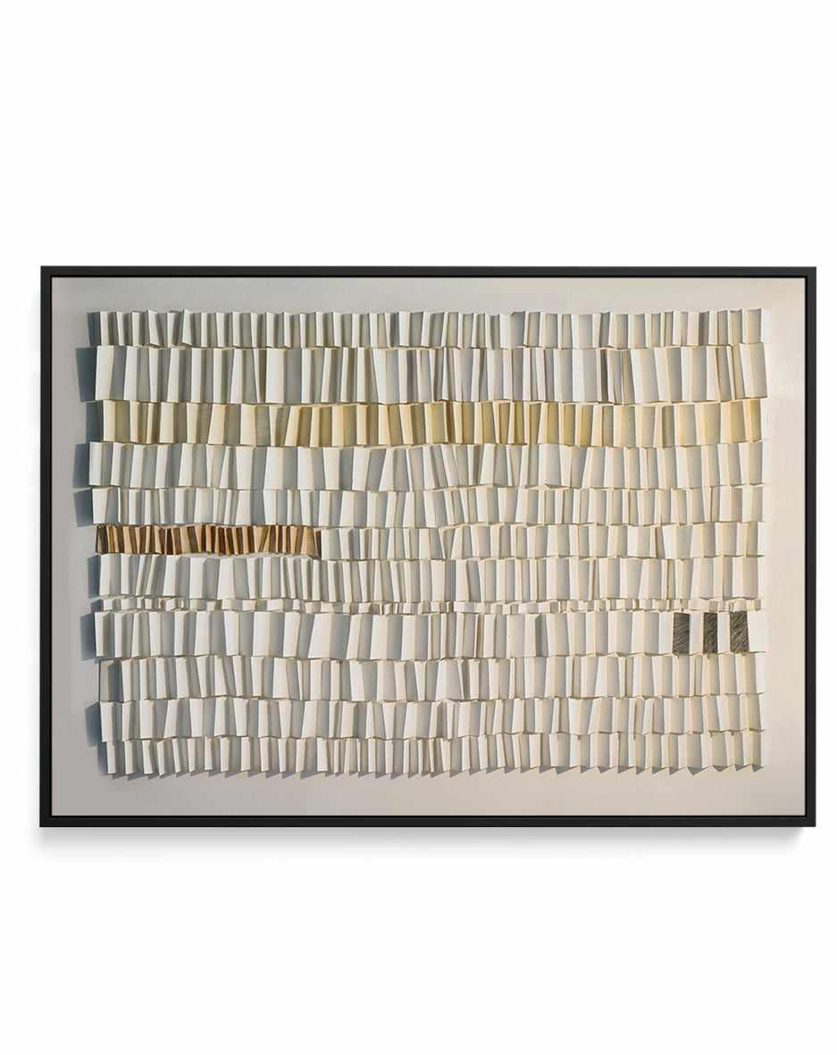 Folded Rhythms by Irene Yesley | Framed Canvas Art Print from Olive et Oriel where you can shop wallpaper and artworks online