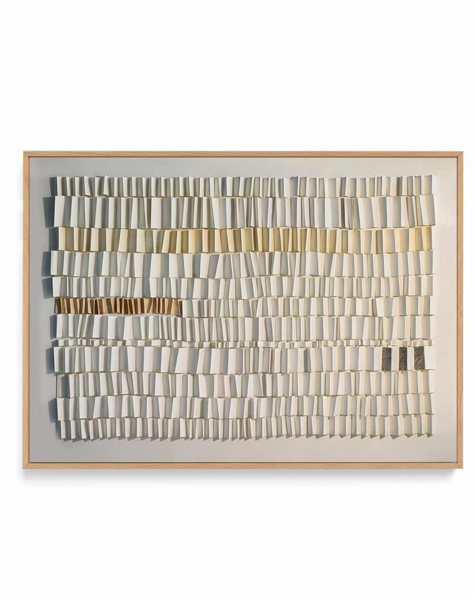 Folded Rhythms by Irene Yesley | Framed Canvas Art Print from Olive et Oriel where you can shop wallpaper and artworks online