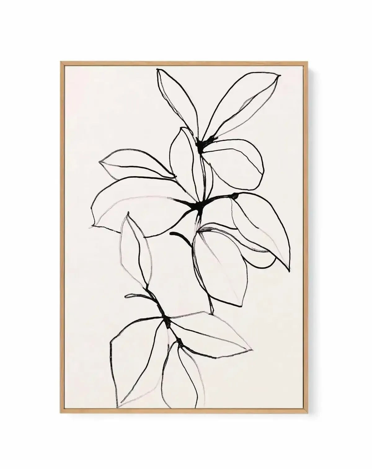 Foliage by Leigh Viner | Framed Canvas Art Print from Olive et Oriel where you can shop wallpaper and artworks online