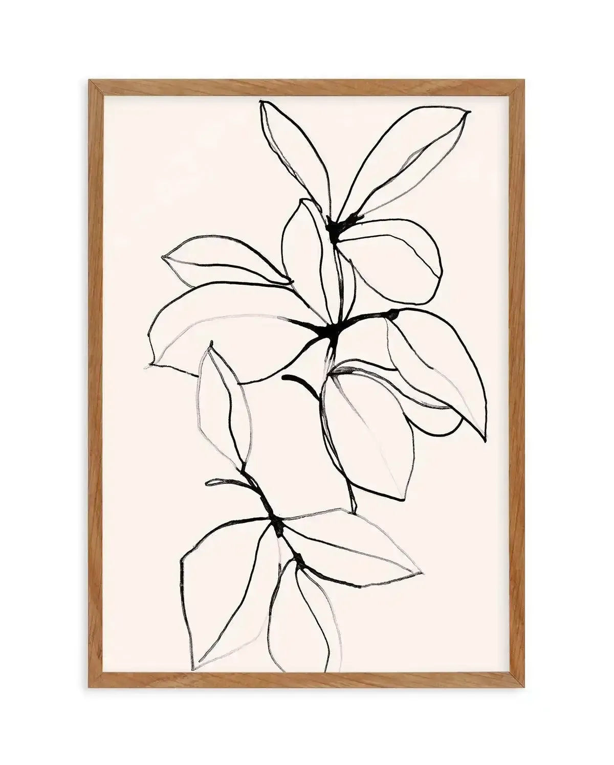 Foliage by Leigh Viner Art Print-PRINT-Olive et Oriel-Leigh Viner-50x70 cm | 19.6" x 27.5"-Walnut-With White Border-Buy-Australian-Art-Prints-Online-with-Olive-et-Oriel-Your-Artwork-Specialists-Austrailia-Decorate-With-Coastal-Photo-Wall-Art-Prints-From-Our-Beach-House-Artwork-Collection-Fine-Poster-and-Framed-Artwork