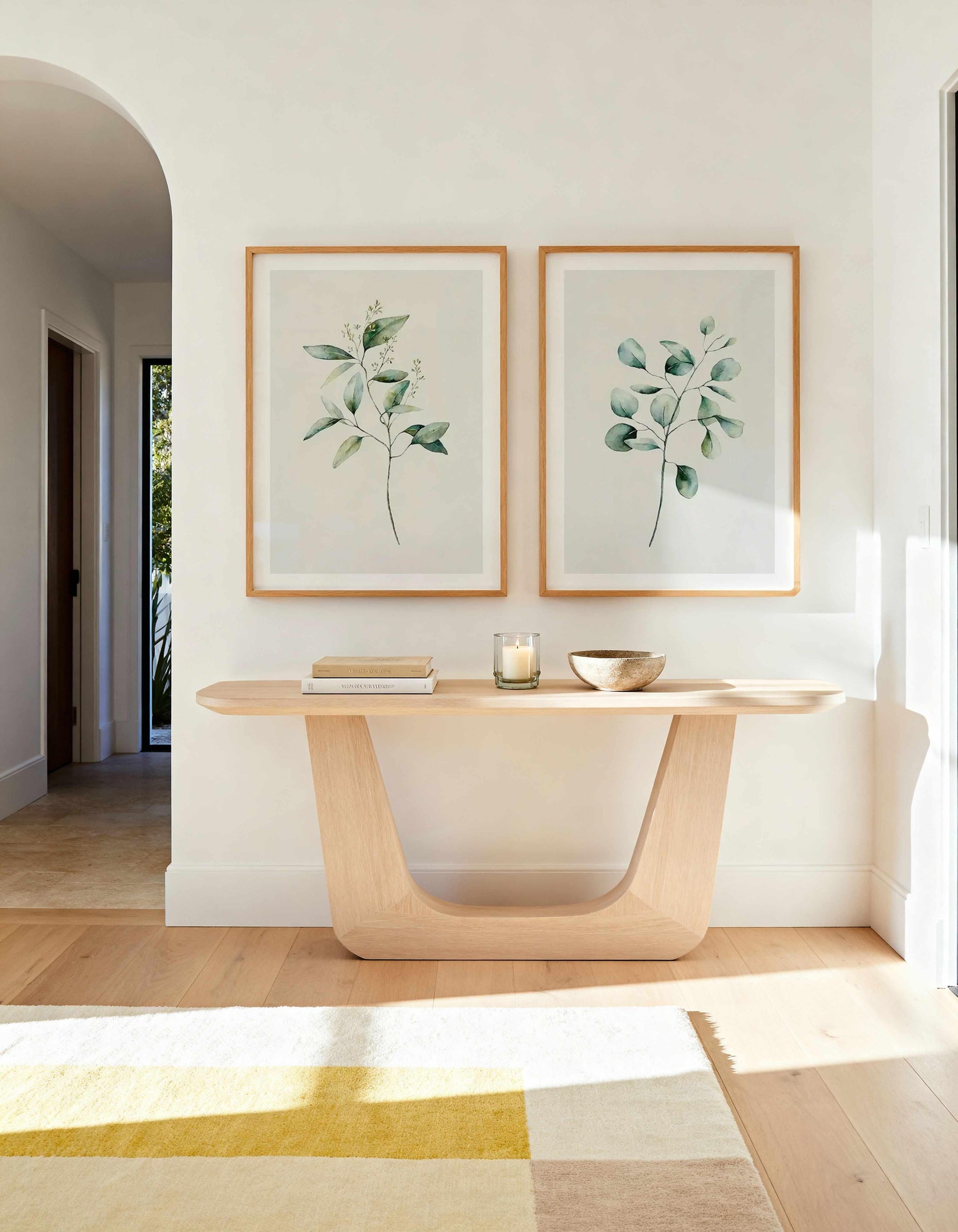 Foliage I & II Art Print Set of 2 | Matching Wall Art from Olive et Oriel where you can shop wallpaper and artworks online