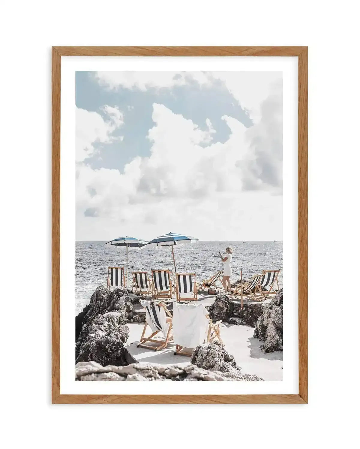 Fontelina Days Art Print-PRINT-Olive et Oriel-Olive et Oriel-50x70 cm | 19.6" x 27.5"-Walnut-With White Border-Buy-Australian-Art-Prints-Online-with-Olive-et-Oriel-Your-Artwork-Specialists-Austrailia-Decorate-With-Coastal-Photo-Wall-Art-Prints-From-Our-Beach-House-Artwork-Collection-Fine-Poster-and-Framed-Artwork