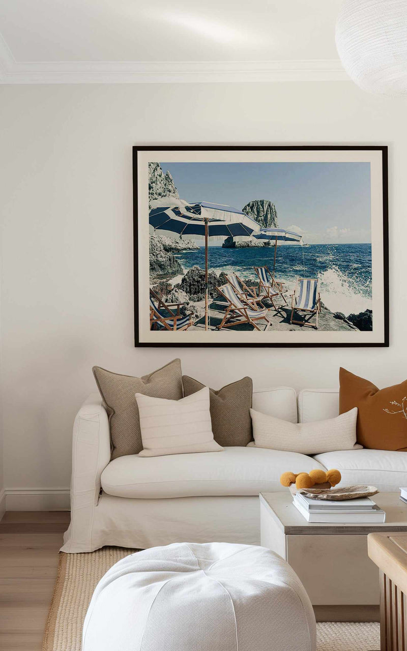 Fontelina In The Sun | Capri Art Print