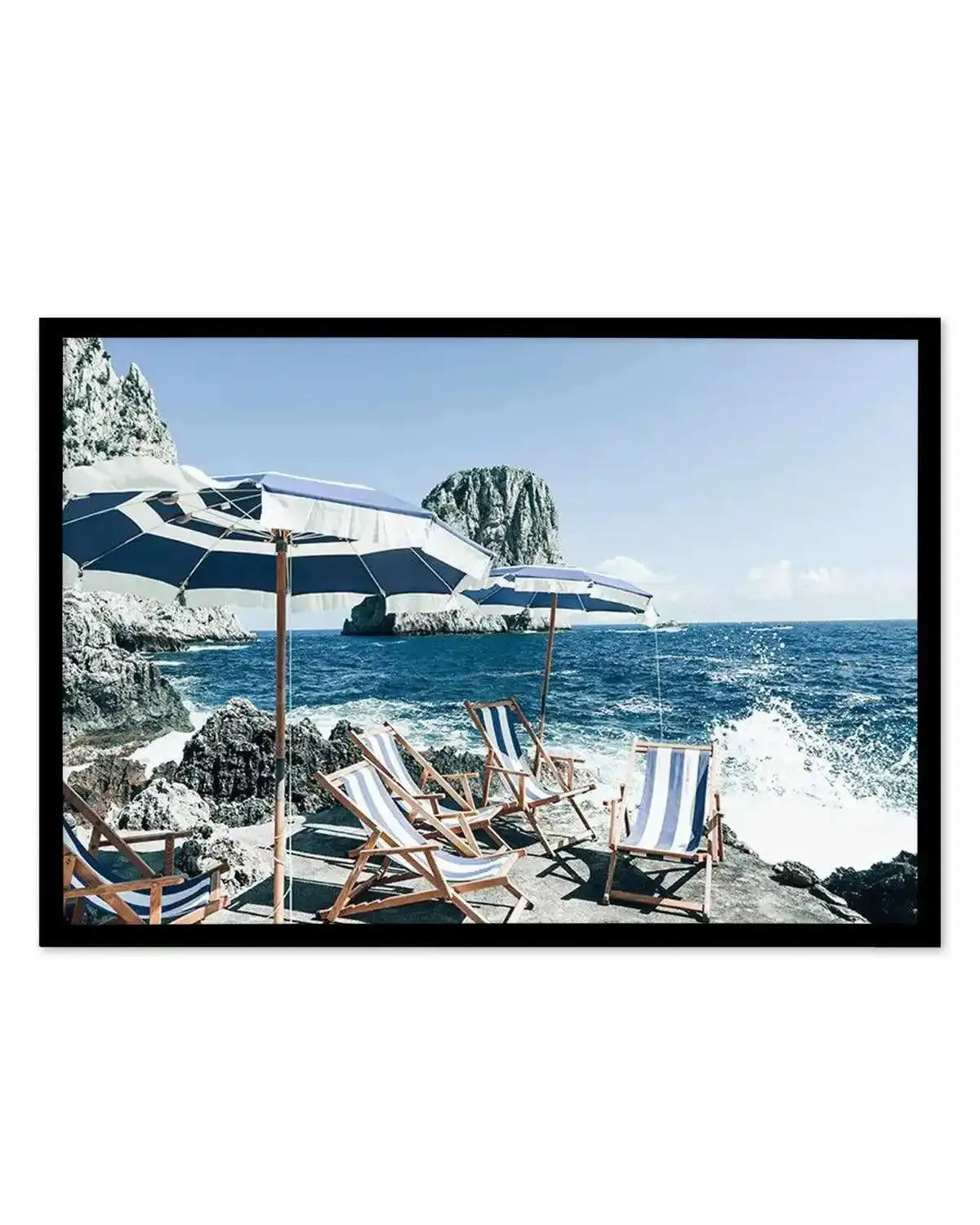 Fontelina In The Sun | Capri Art Print from Olive et Oriel where you can shop wallpaper and artworks online