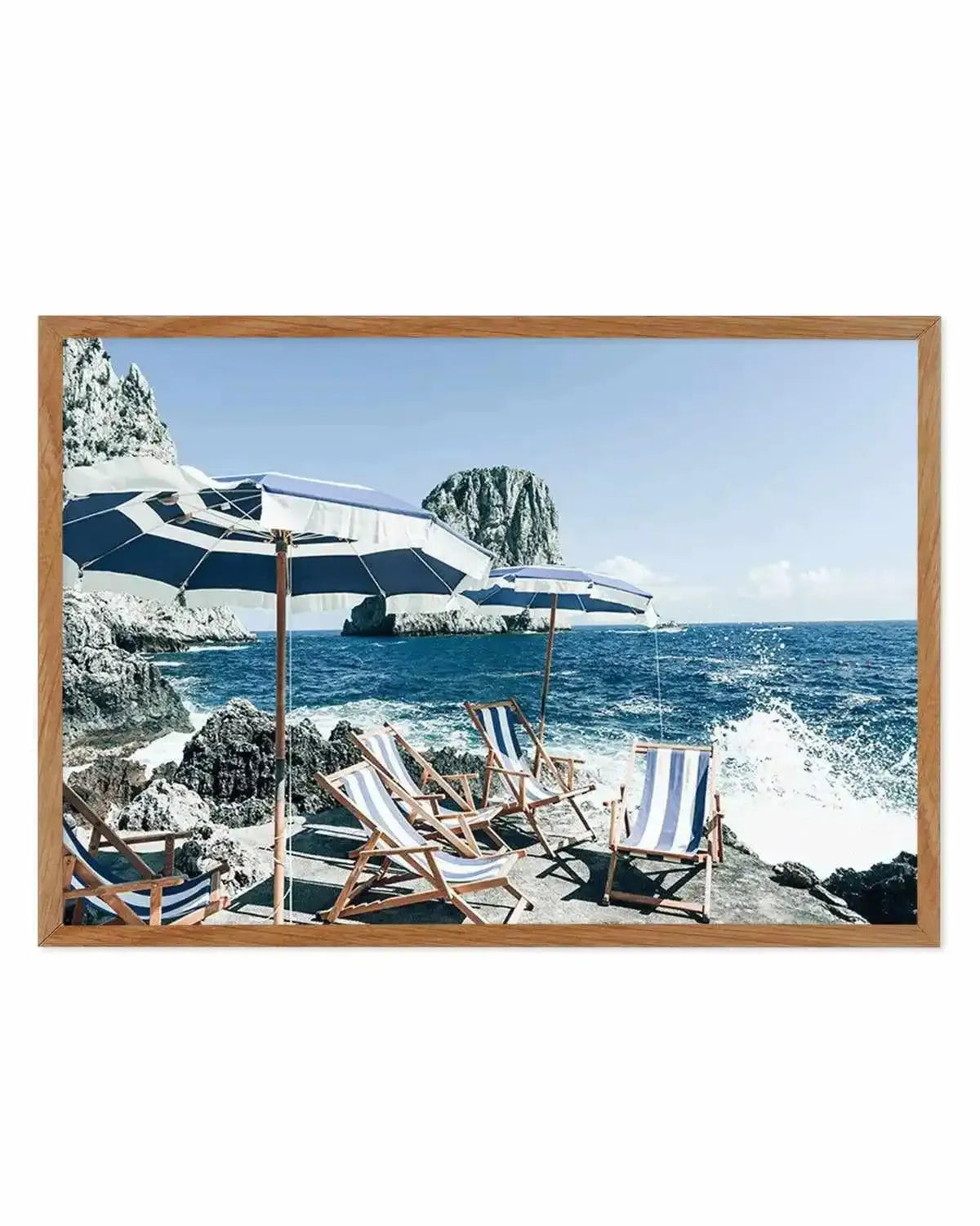 Fontelina In The Sun | Capri Art Print from Olive et Oriel where you can shop wallpaper and artworks online