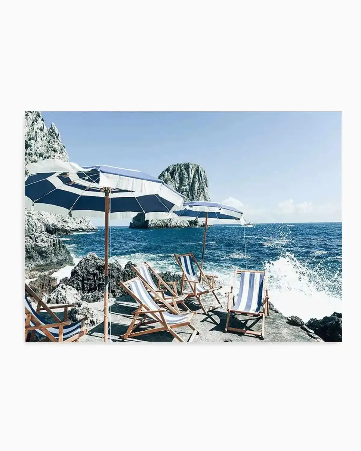 Fontelina In The Sun | Capri Art Print from Olive et Oriel where you can shop wallpaper and artworks online