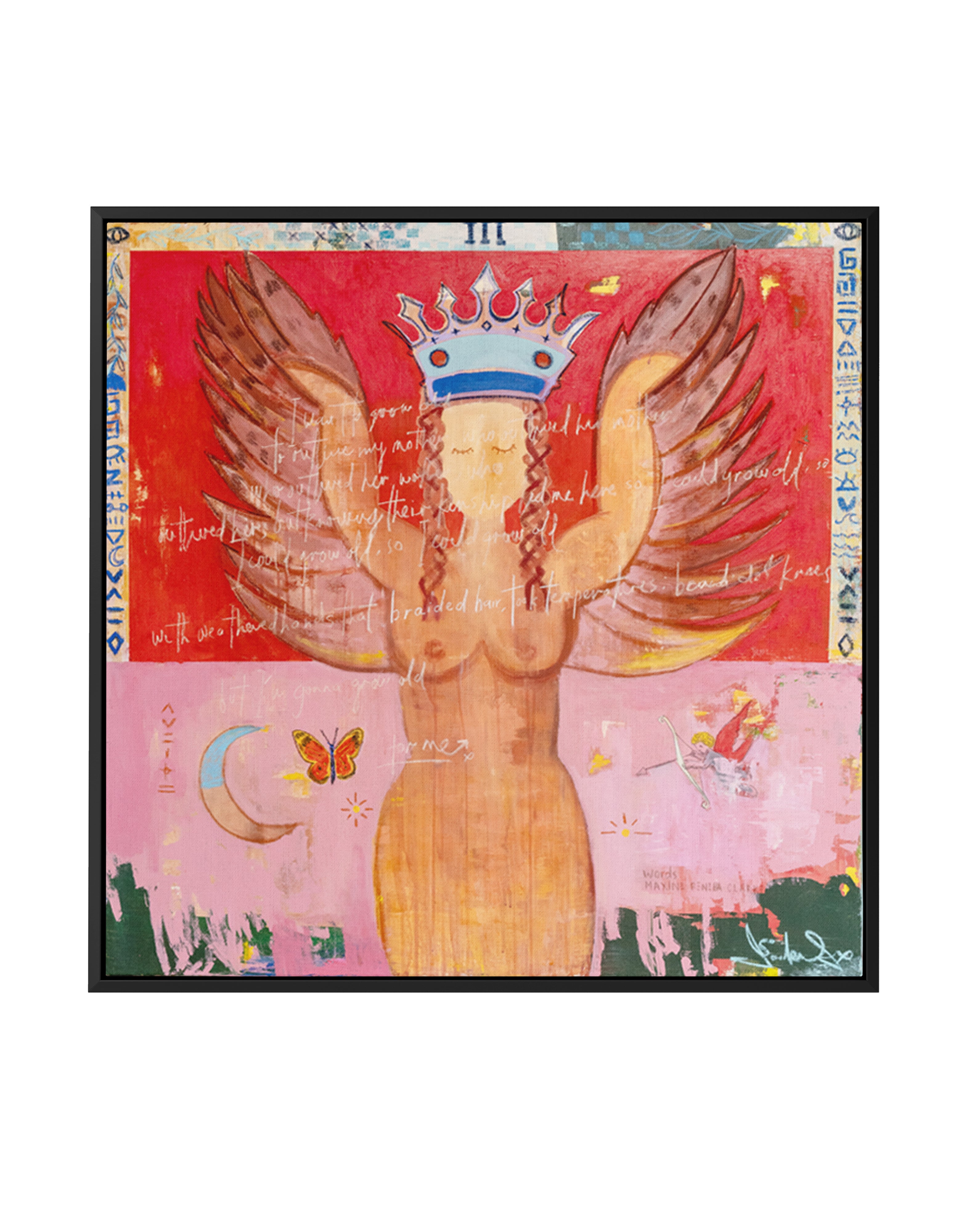 For Me by Jackie Green | Framed Canvas Art Print