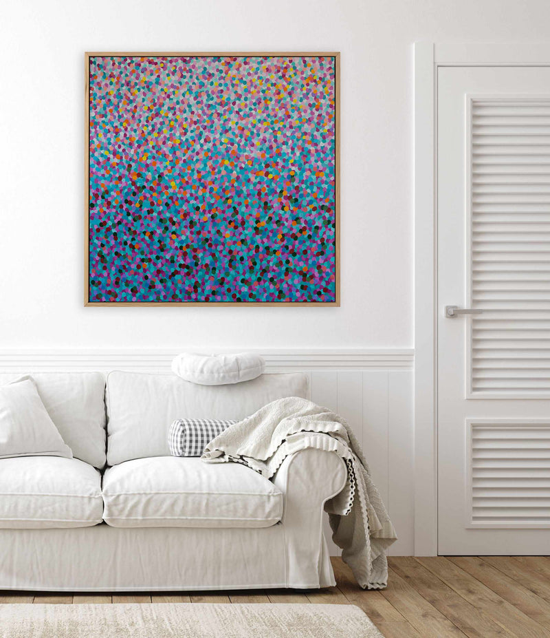 For You and Me by Katherine Spiller | Framed Canvas Art Print from Olive et Oriel where you can shop wallpaper and artworks online