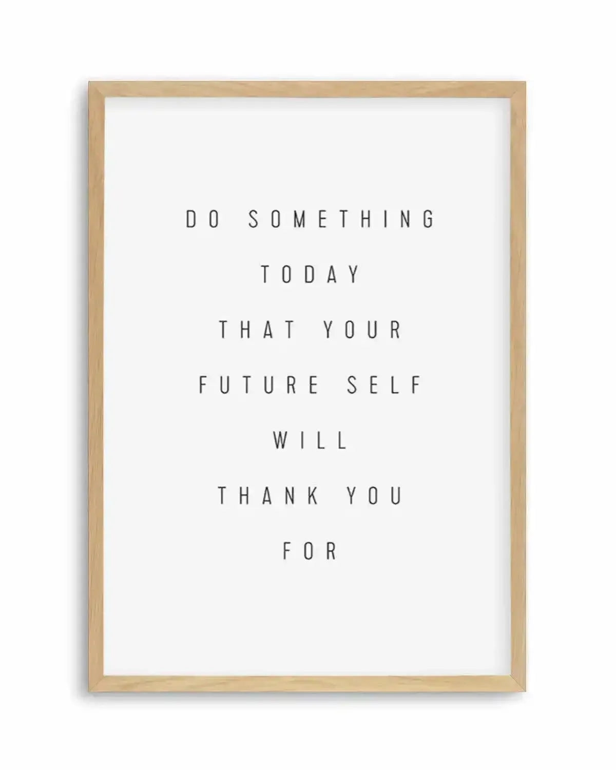 For Your Future Self Art Print from Olive et Oriel where you can shop wallpaper and artworks online