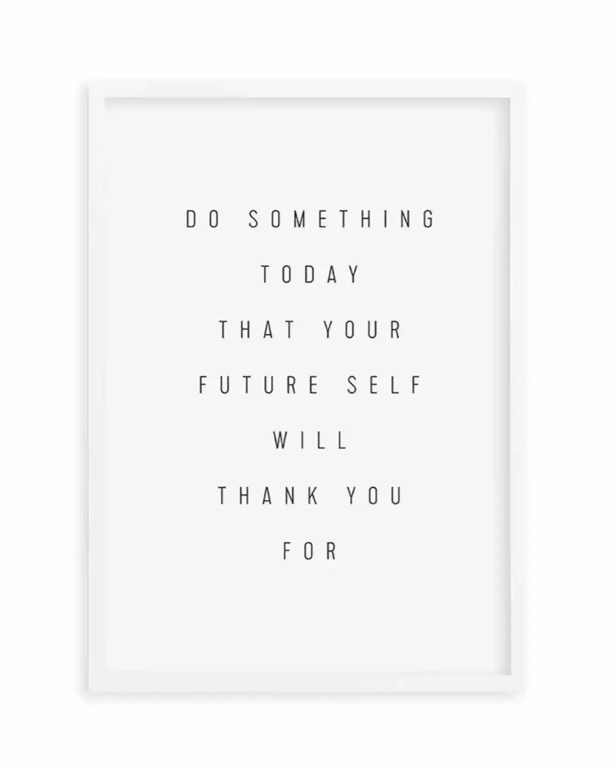 For Your Future Self Art Print from Olive et Oriel where you can shop wallpaper and artworks online