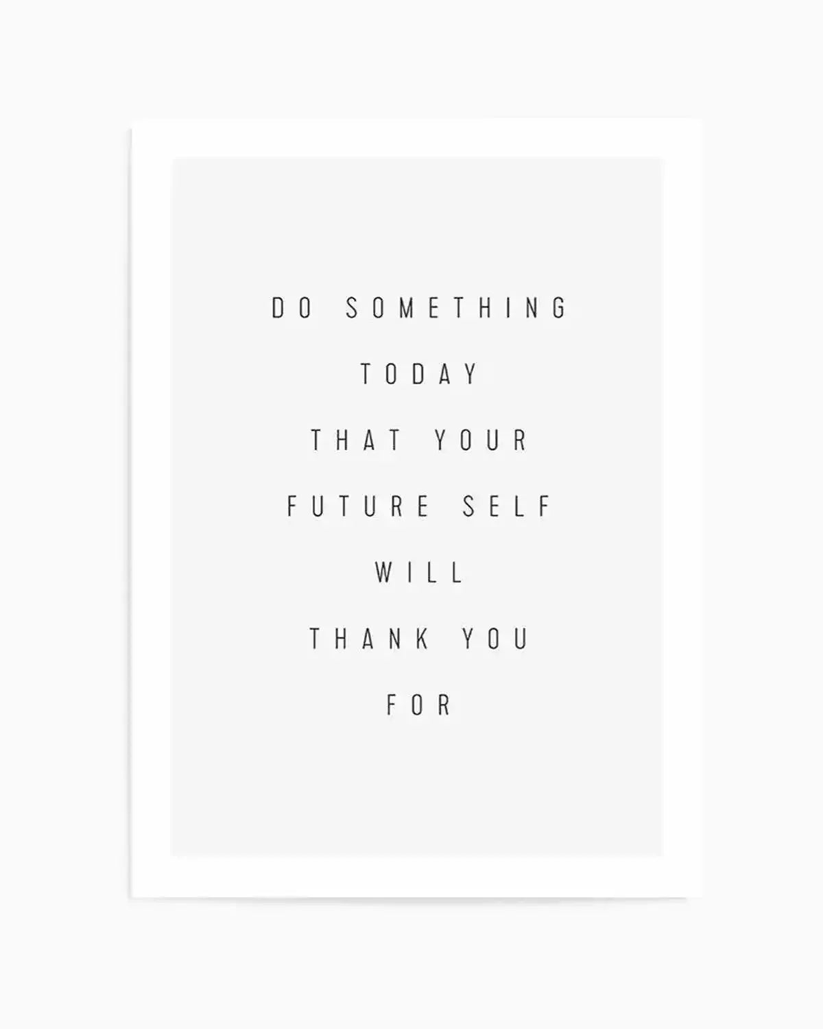 For Your Future Self Art Print from Olive et Oriel where you can shop wallpaper and artworks online