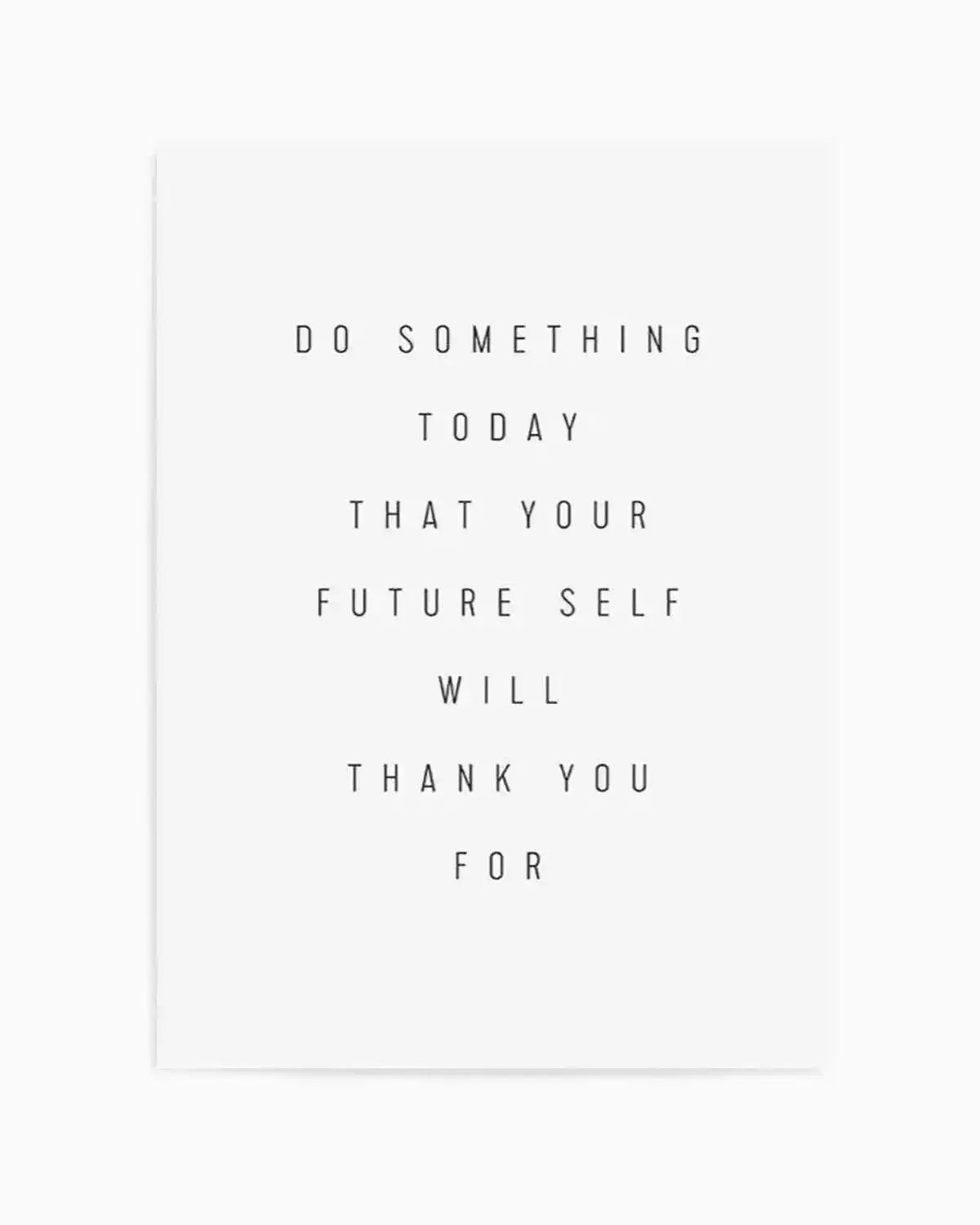 For Your Future Self Art Print from Olive et Oriel where you can shop wallpaper and artworks online