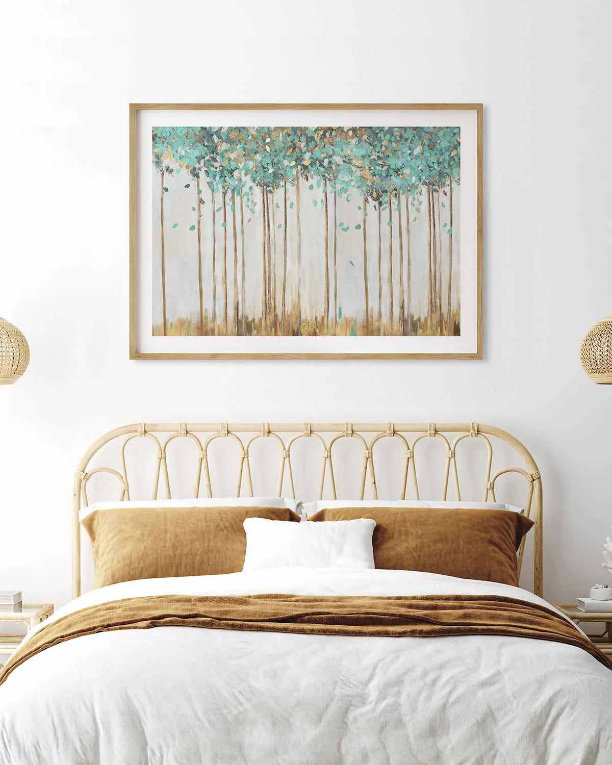 Forest Delights Art Print from Olive et Oriel where you can shop wallpaper and artworks online