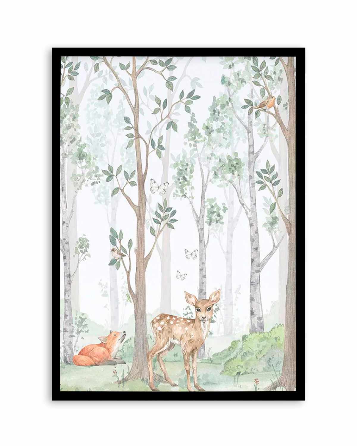 Forest Friends I Art Print