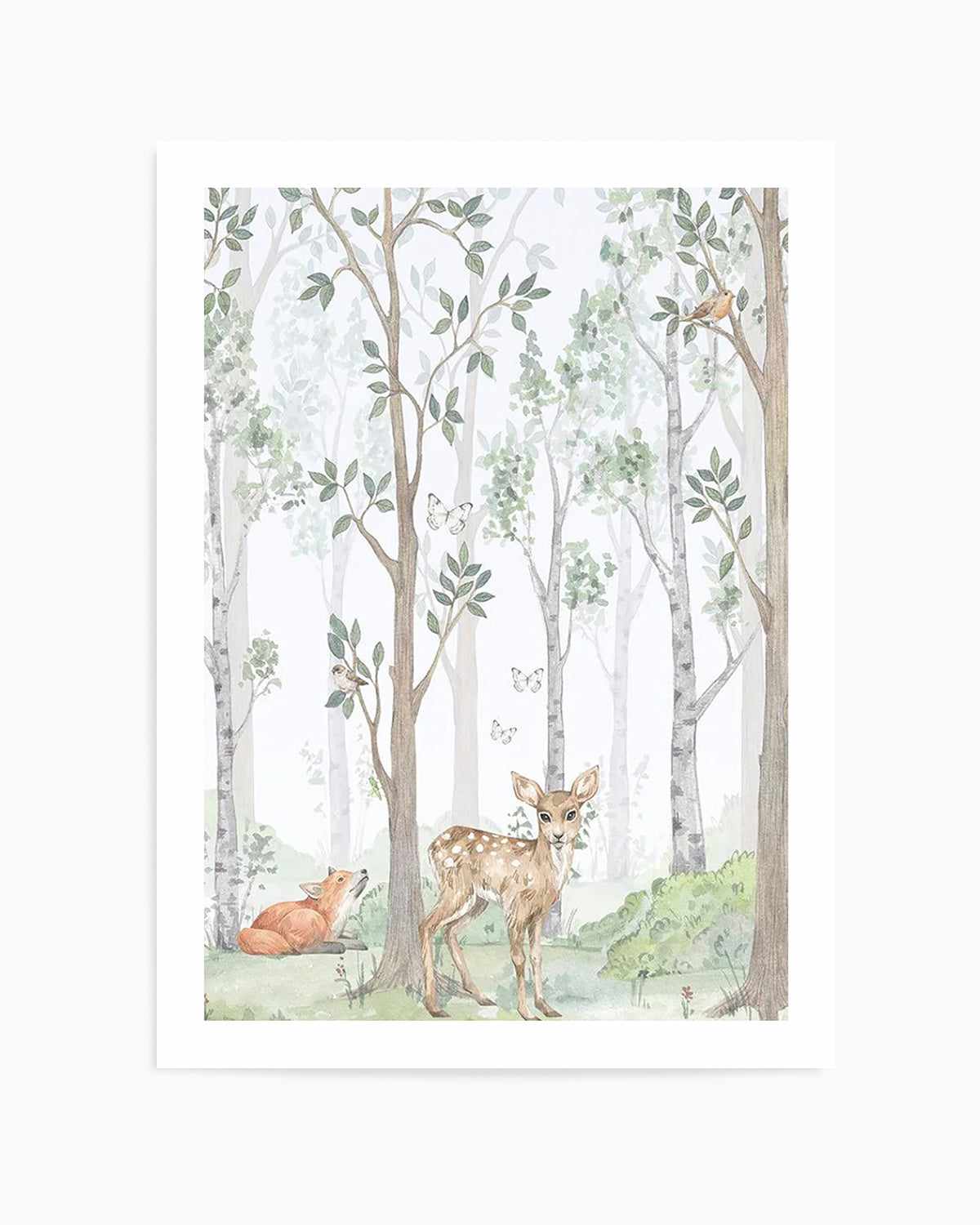 Forest Friends I Art Print