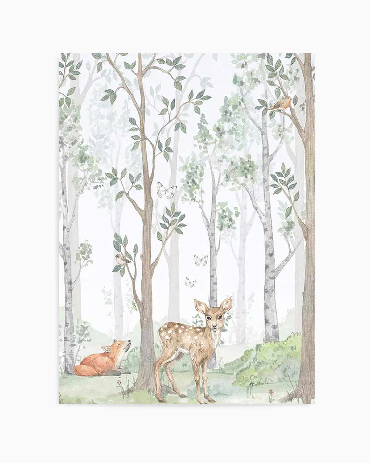 Forest Friends I Art Print