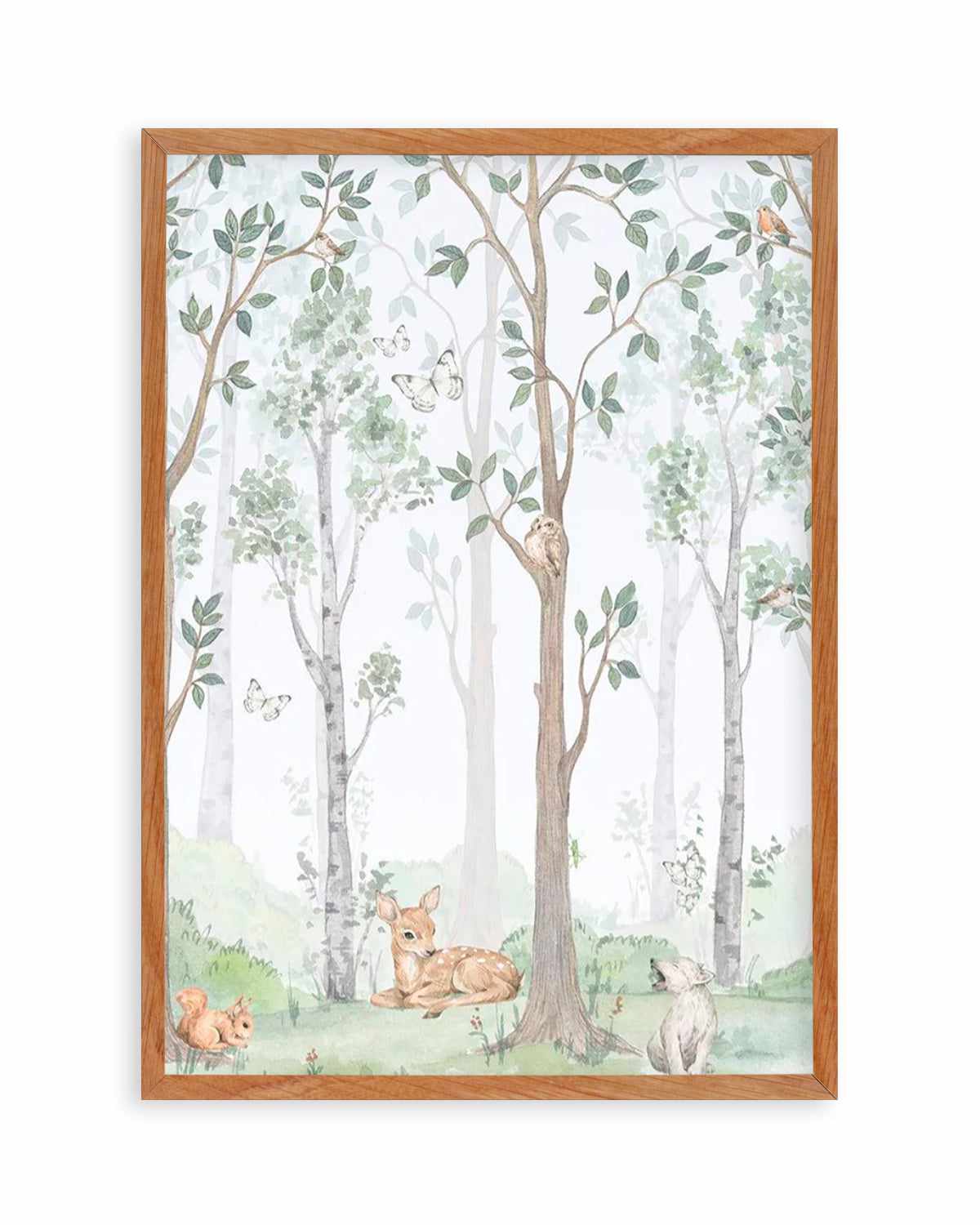 Forest Friends II Art Print