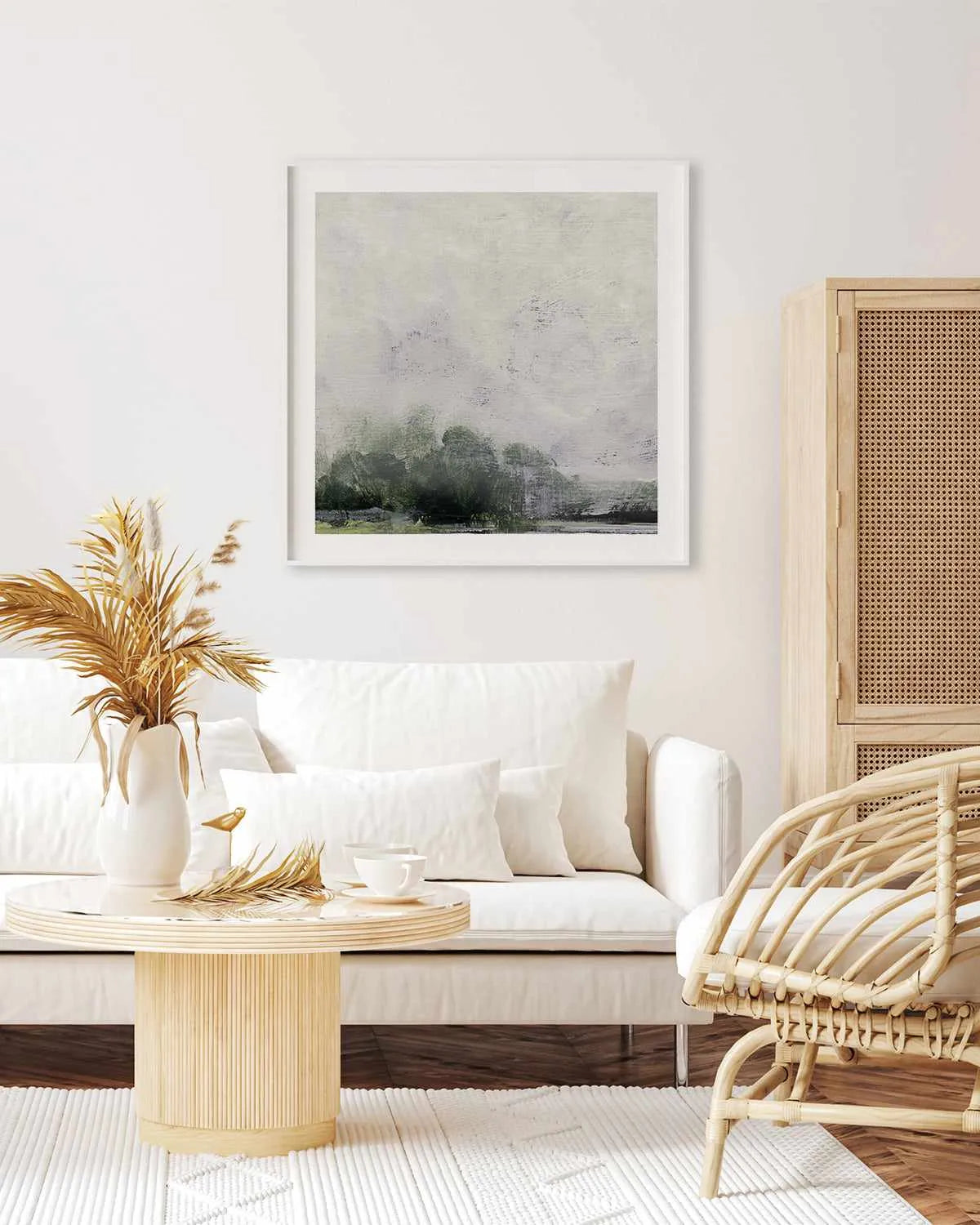 Forest I SQ by Dan Hobday Art Print from Olive et Oriel where you can shop wallpaper and artworks online