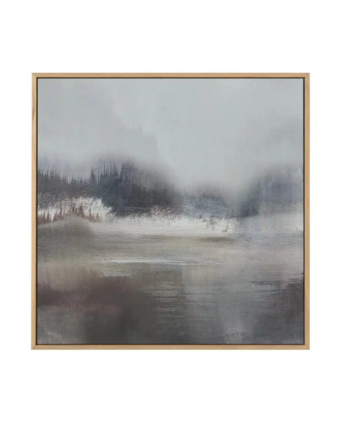 Forest Lake by Dan Hobday SQ | Framed Canvas-CANVAS-You can shop wall art online with Olive et Oriel for everything from abstract art to fun kids wall art. Our beautiful modern art prints and canvas art are available from large canvas prints to wall art paintings and our proudly Australian artwork collection offers only the highest quality framed large wall art and canvas art Australia - You can buy fashion photography prints or Hampton print posters and paintings on canvas from Olive et Oriel a