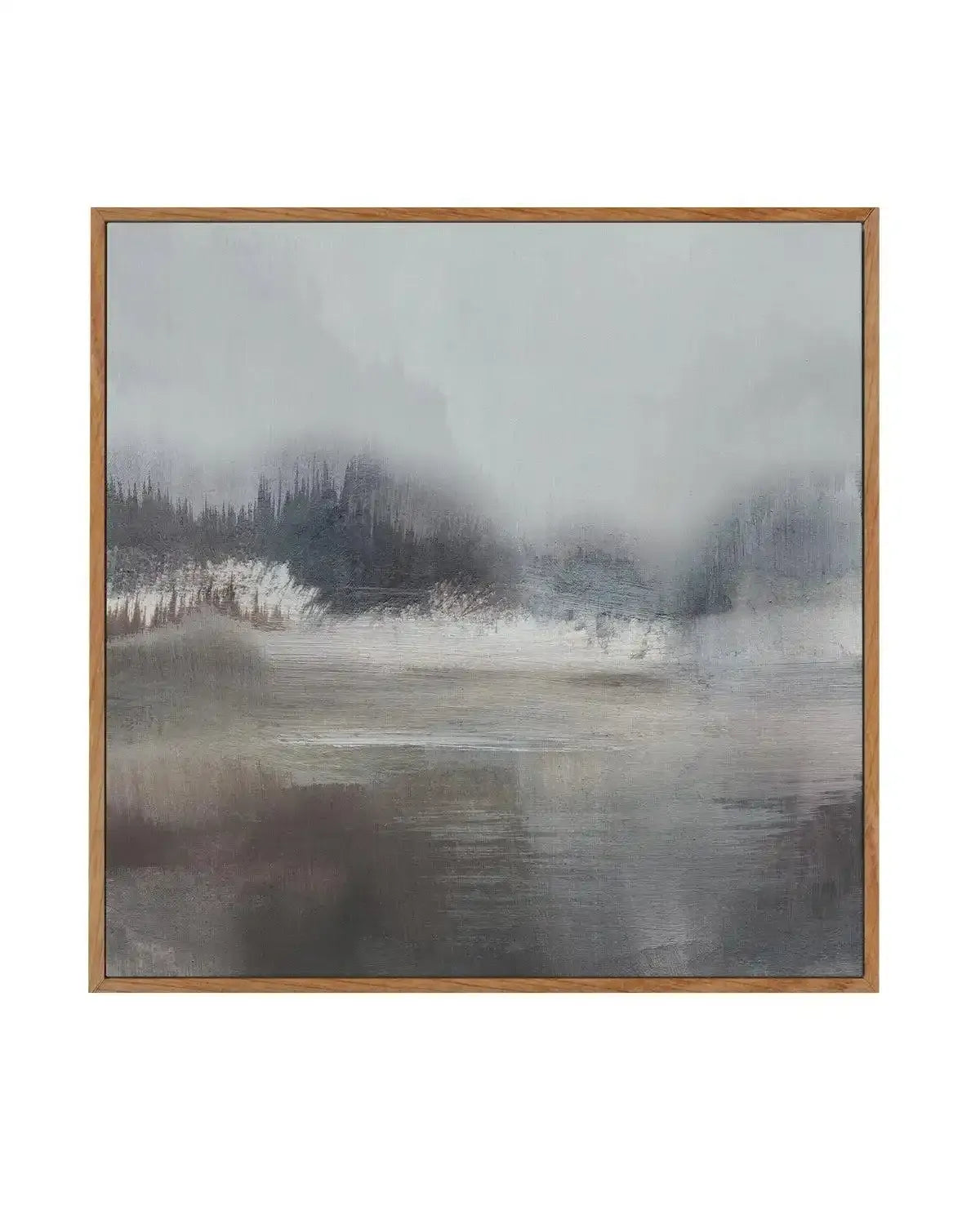 Forest Lake by Dan Hobday SQ | Framed Canvas-CANVAS-You can shop wall art online with Olive et Oriel for everything from abstract art to fun kids wall art. Our beautiful modern art prints and canvas art are available from large canvas prints to wall art paintings and our proudly Australian artwork collection offers only the highest quality framed large wall art and canvas art Australia - You can buy fashion photography prints or Hampton print posters and paintings on canvas from Olive et Oriel a