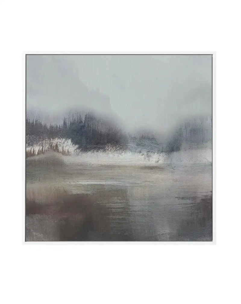 Forest Lake by Dan Hobday SQ | Framed Canvas-CANVAS-You can shop wall art online with Olive et Oriel for everything from abstract art to fun kids wall art. Our beautiful modern art prints and canvas art are available from large canvas prints to wall art paintings and our proudly Australian artwork collection offers only the highest quality framed large wall art and canvas art Australia - You can buy fashion photography prints or Hampton print posters and paintings on canvas from Olive et Oriel a