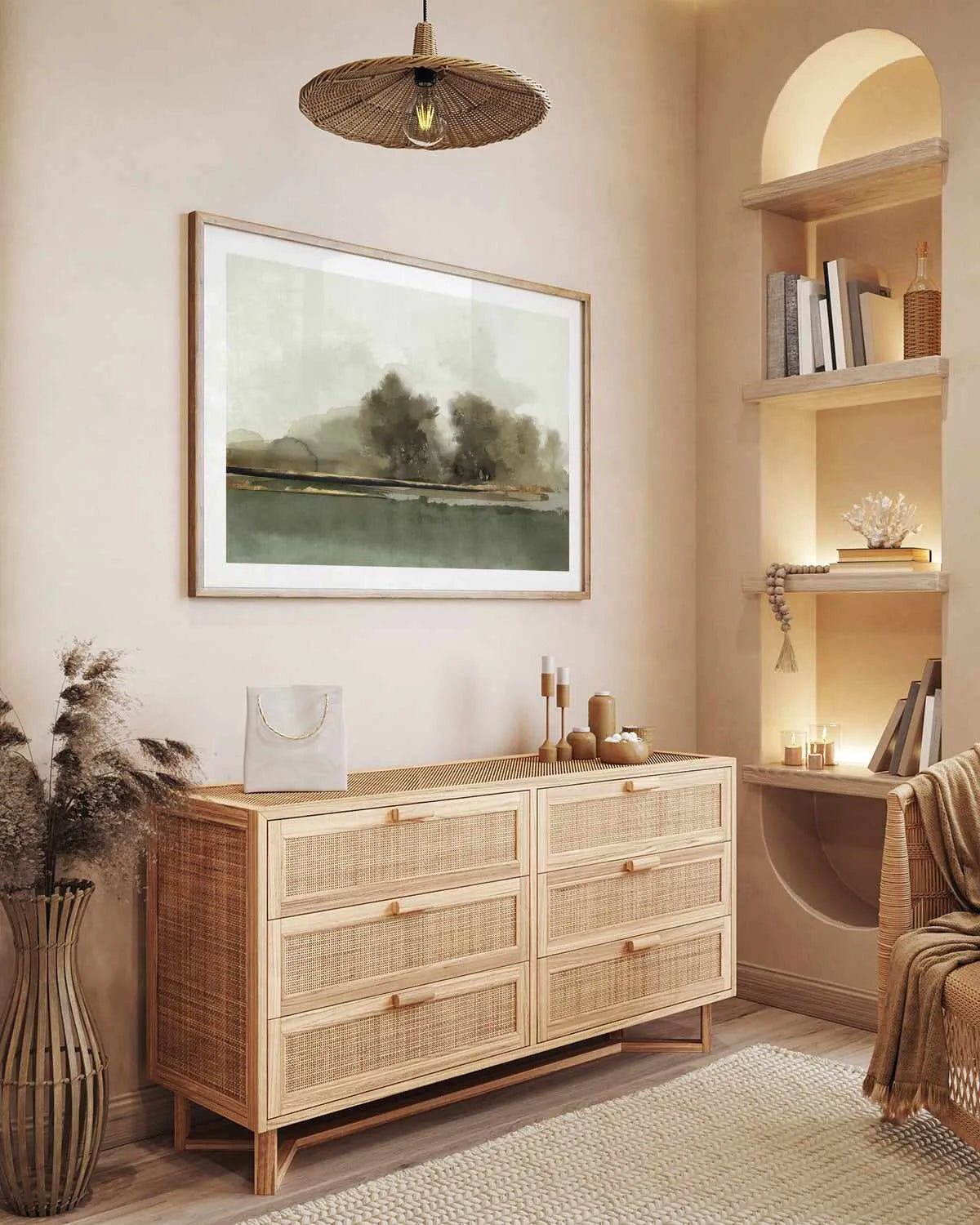 Forest Memories Art Print from Olive et Oriel where you can shop wallpaper and artworks online