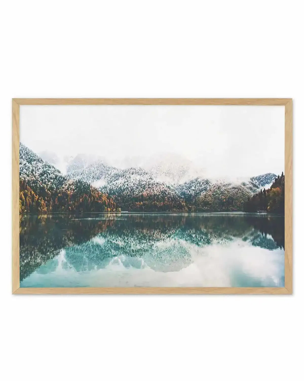 Forest Reflections Art Print from Olive et Oriel where you can shop wallpaper and artworks online